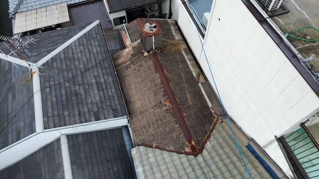 錆びついた棟板金で生じる不具合