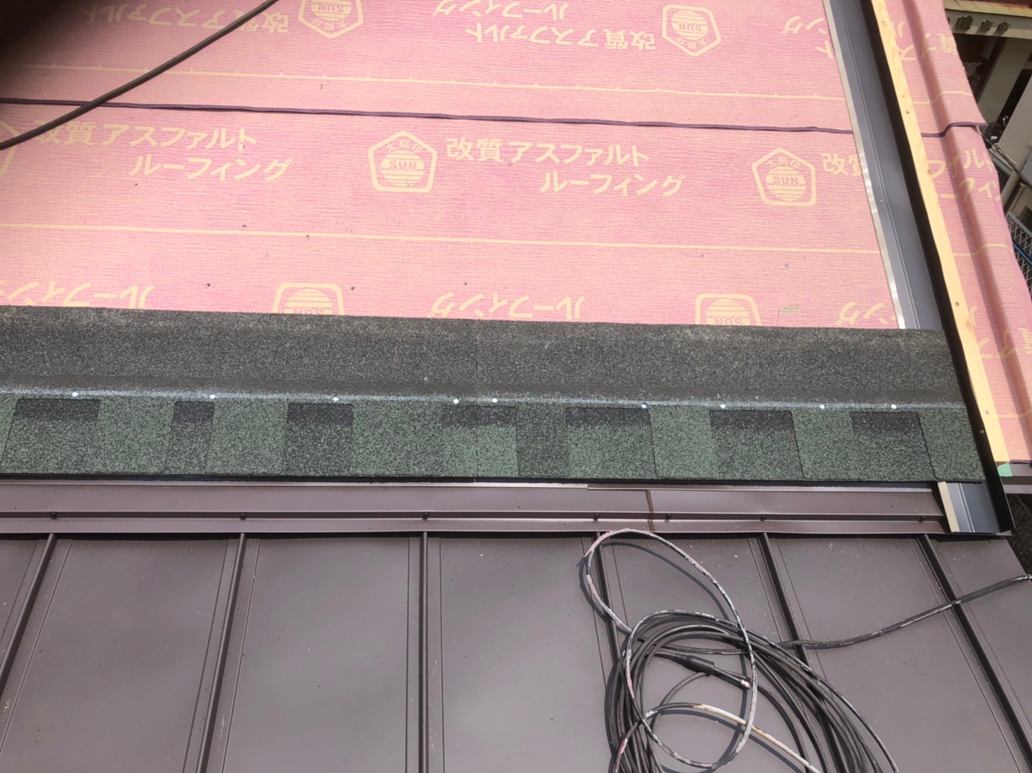 リッジウェイと立平葺き