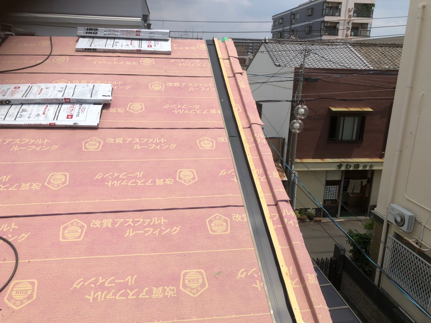 リッジウェイと立平葺き