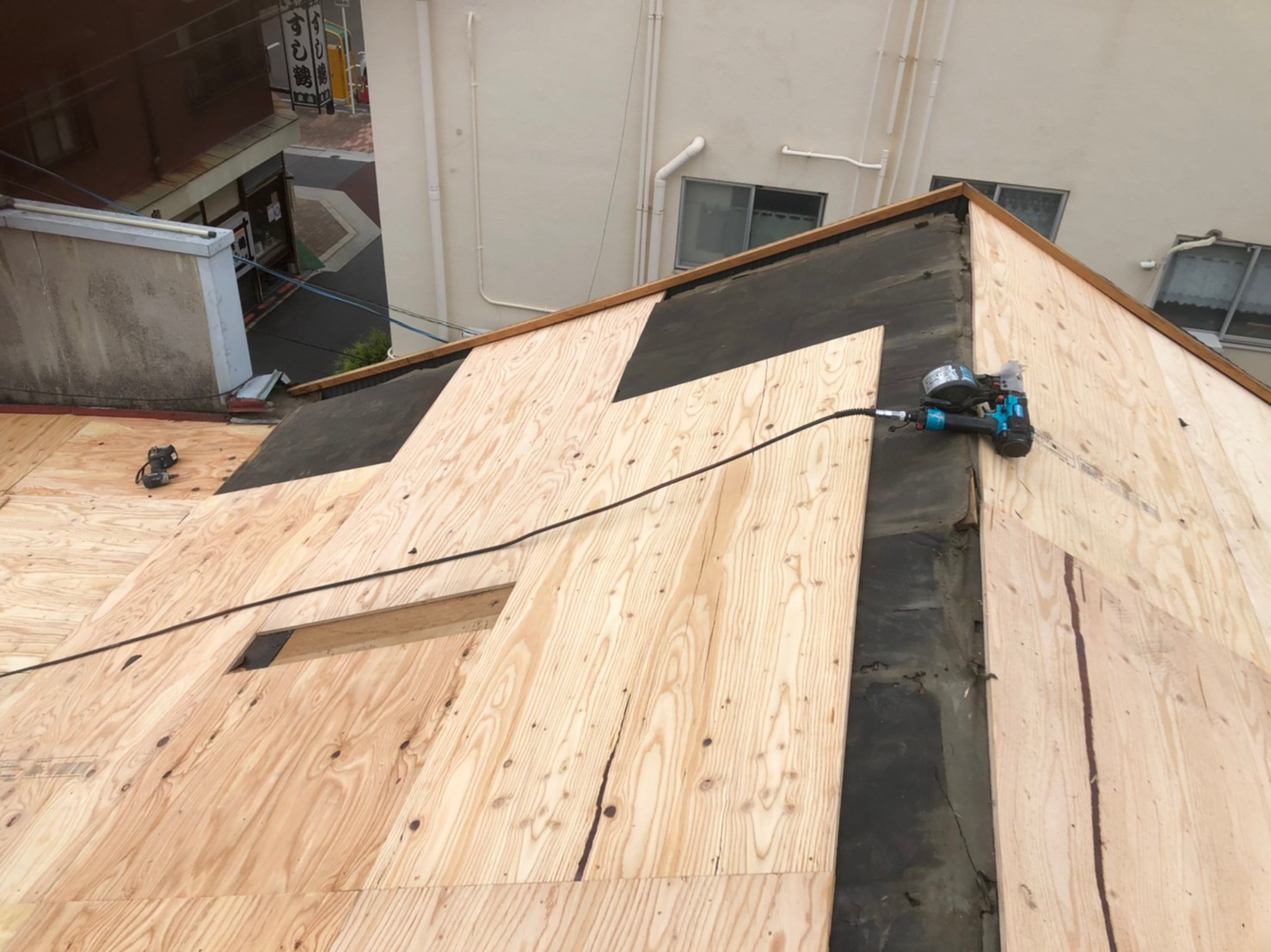 リッジウェイと立平葺き