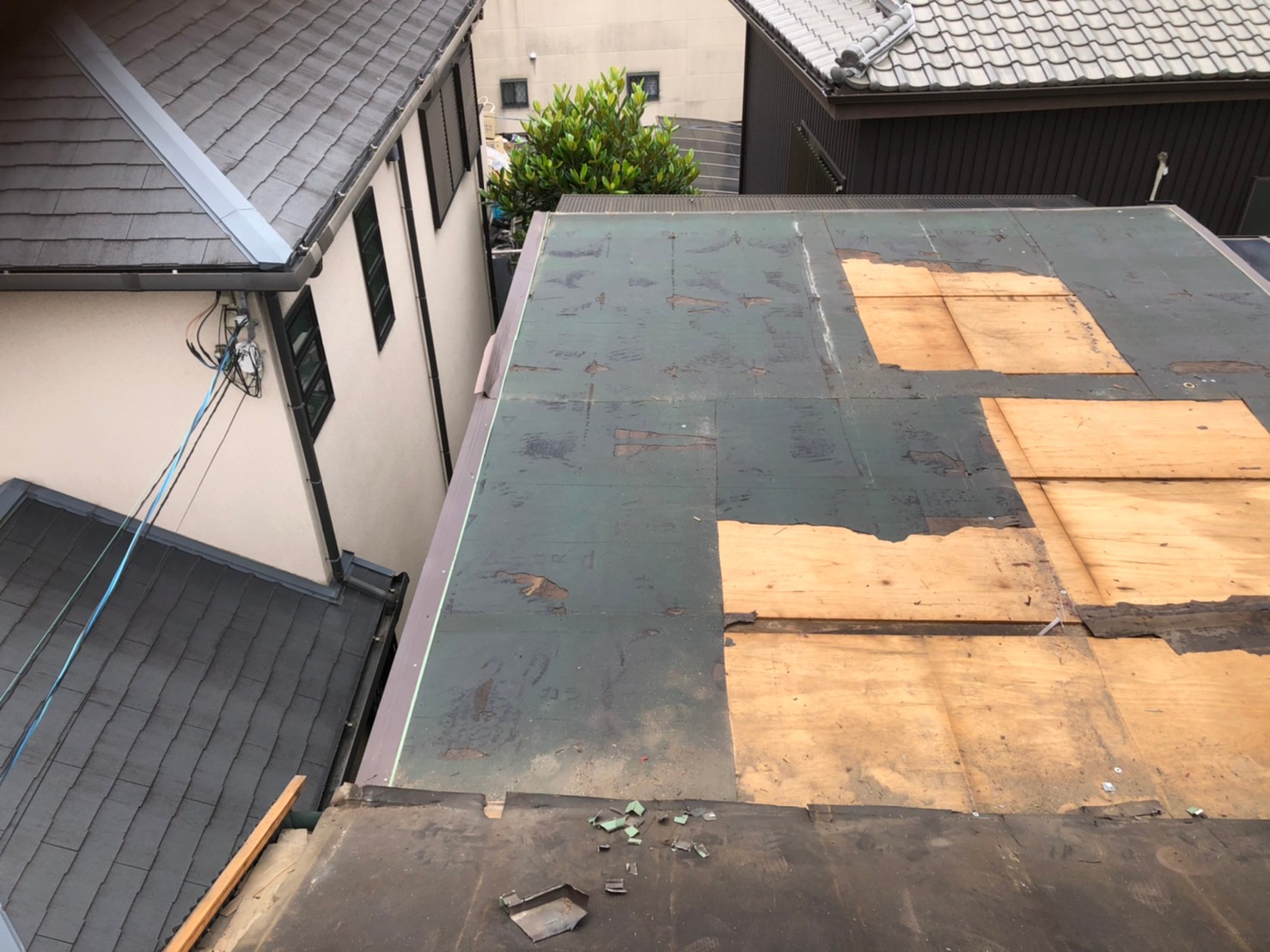 リッジウェイと立平葺き