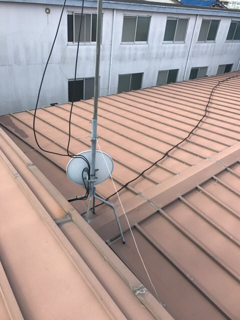 アンテナと接触配線