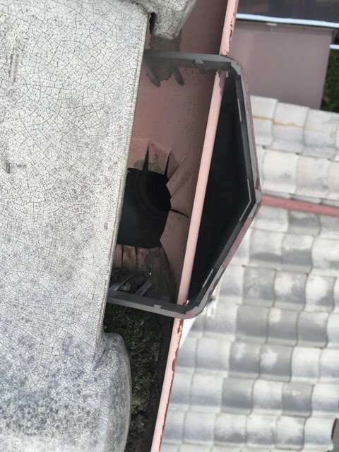 集水器内部の詰まり