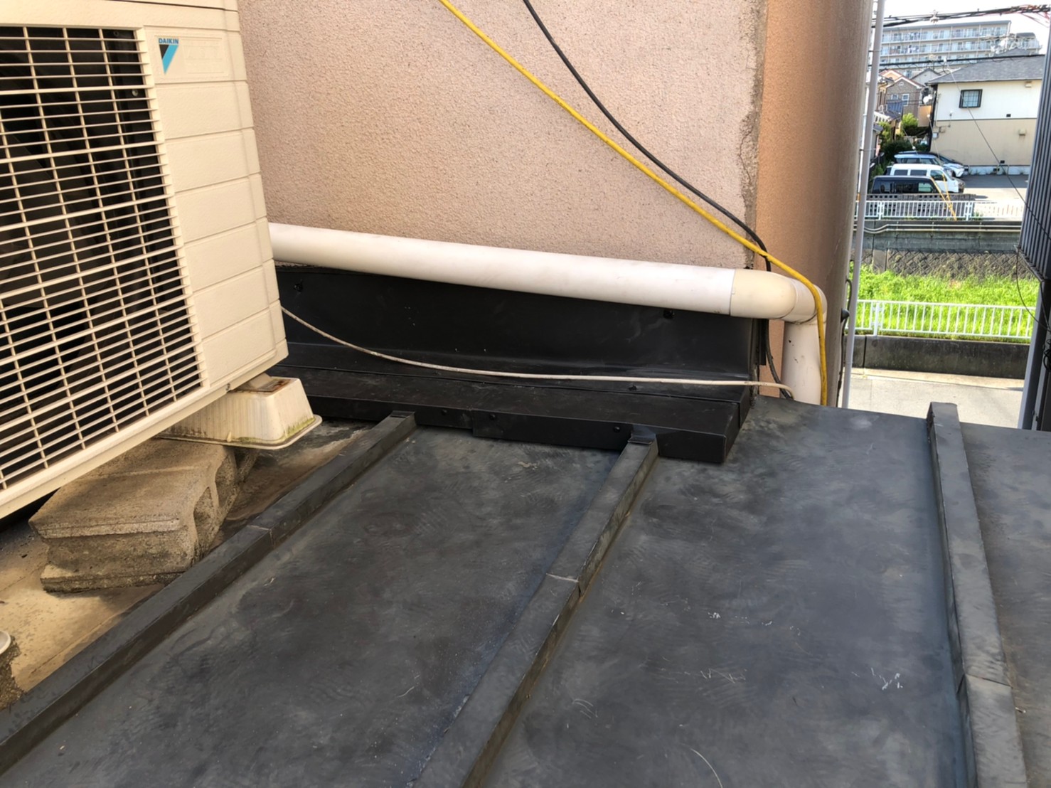ベランダ下補修工事