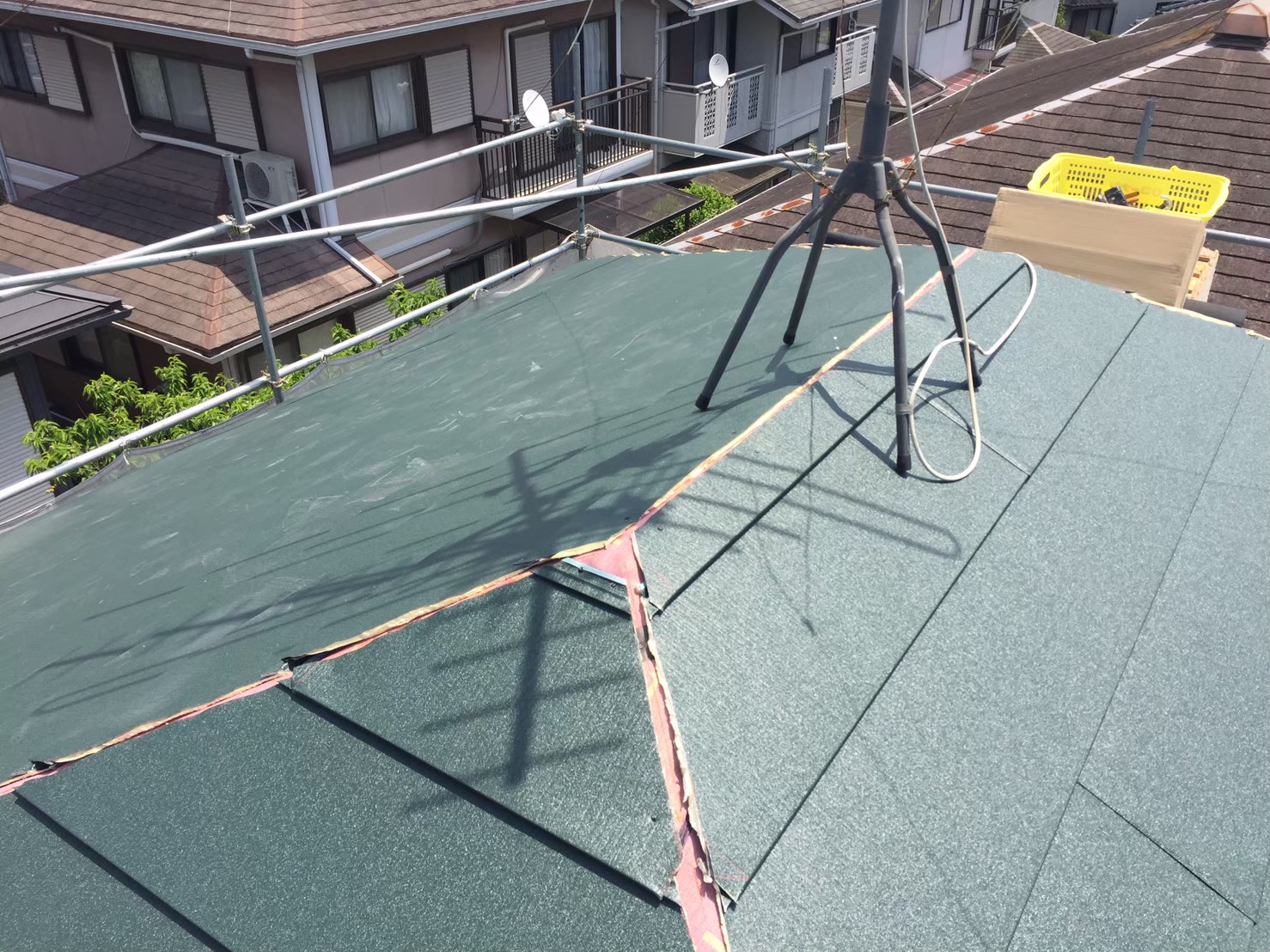 ガルテクトグリーンカバー工法