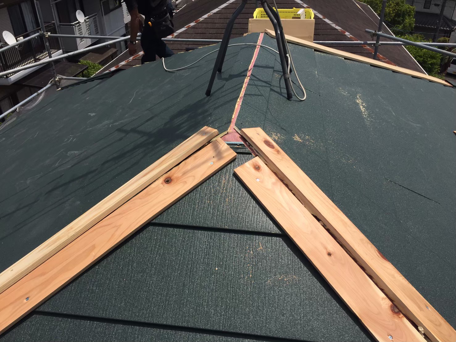 ガルテクトグリーンカバー工法