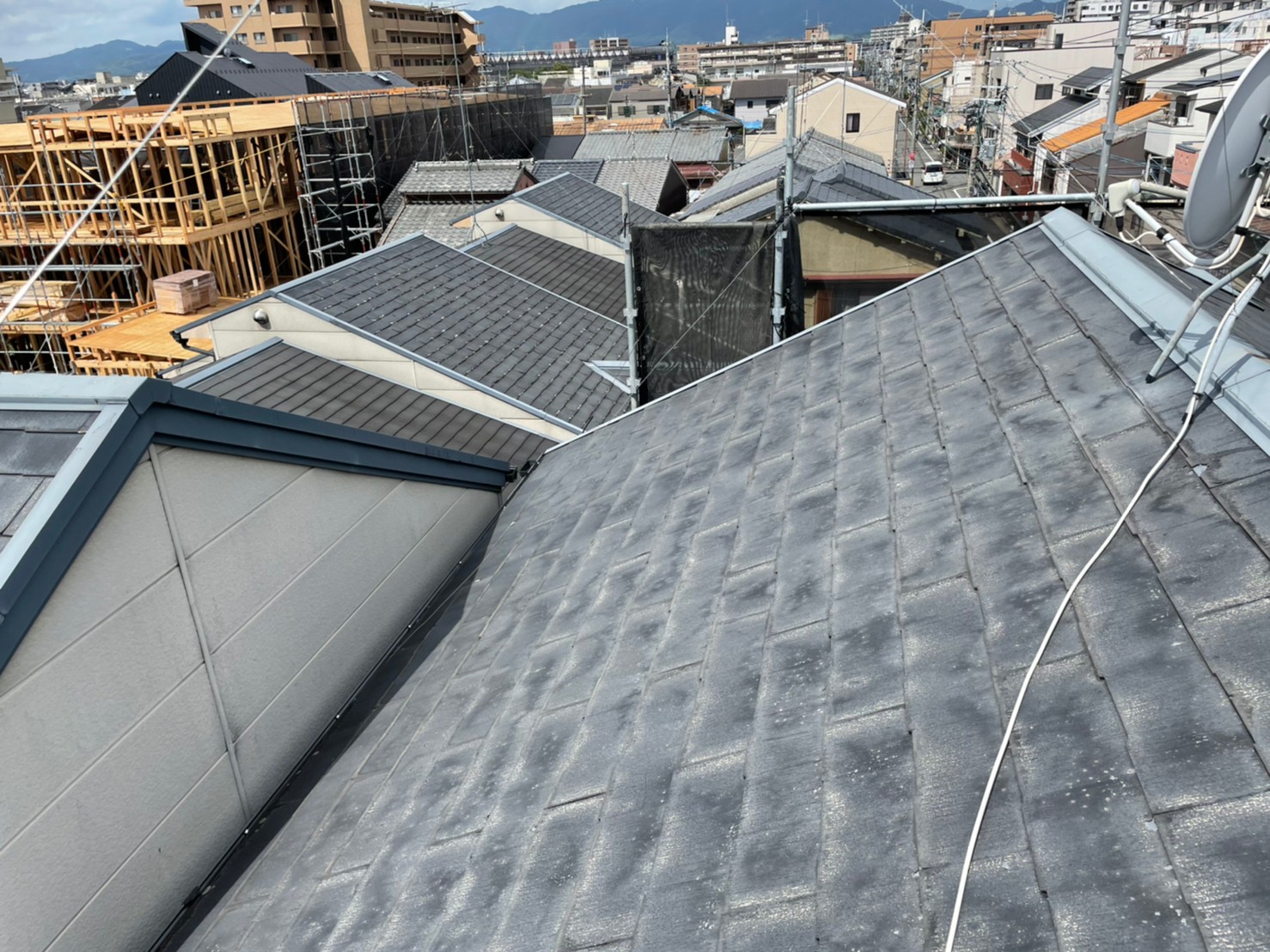 カバー工法防水処理