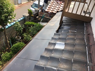 板金屋根重ね葺き