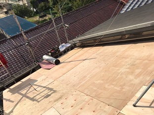 構造用合板施工