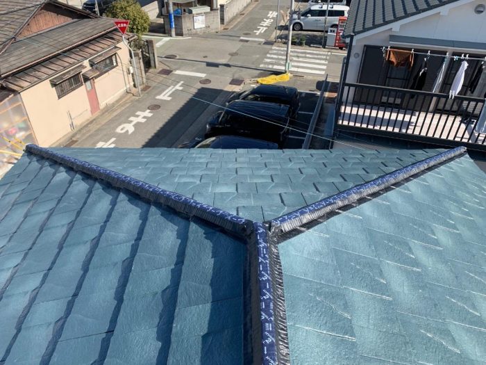 ハイロールを付けた様子