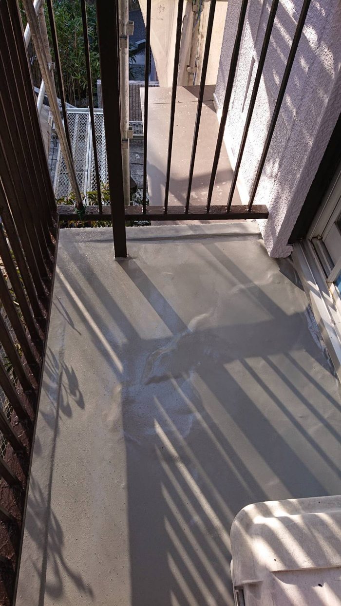 トップコートの様子