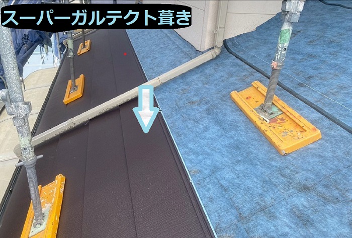 IG工業スーパーガルテクト葺き