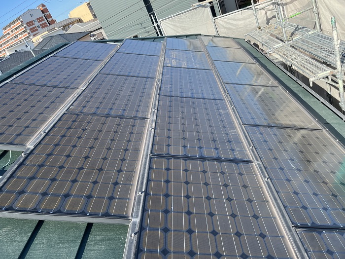 屋根葺き替え工事後