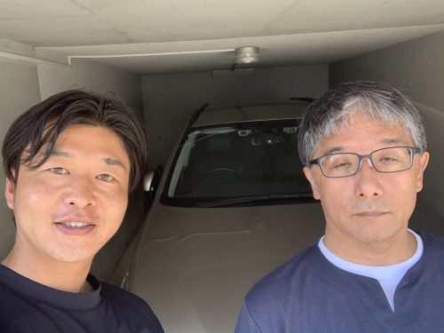 お客様との写真