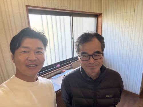 お客様との写真