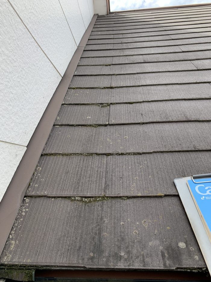 浮きのないスレート屋根の状態