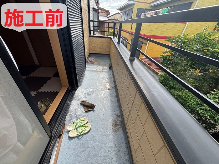 防水の雨漏り修理前