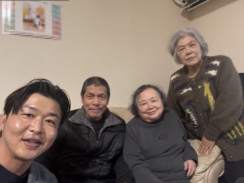 お客様との写真