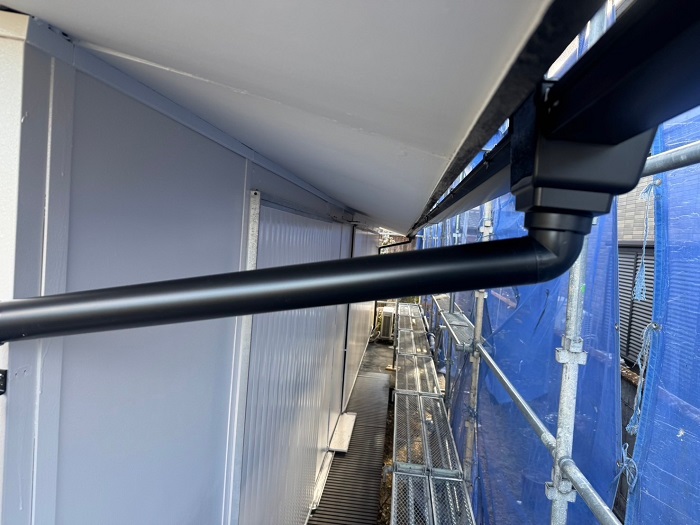 雨樋取り替え完了