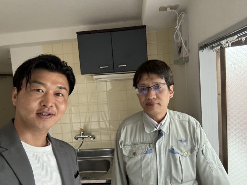 お客様との写真