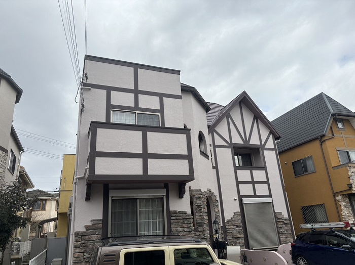 三木市でのラジカル制御を用いた外壁塗り替え完了