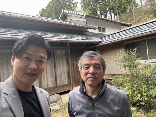 お客様との写真