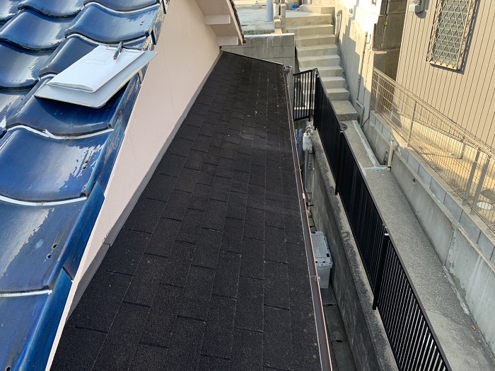 明石市で無料調査を行ったアスファルトシングル屋根