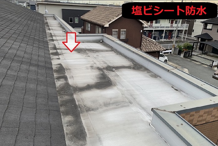 塩ビシート防水