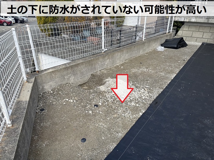 掘り込みガレージへの雨漏り無料調査で施工不良が原因と判明