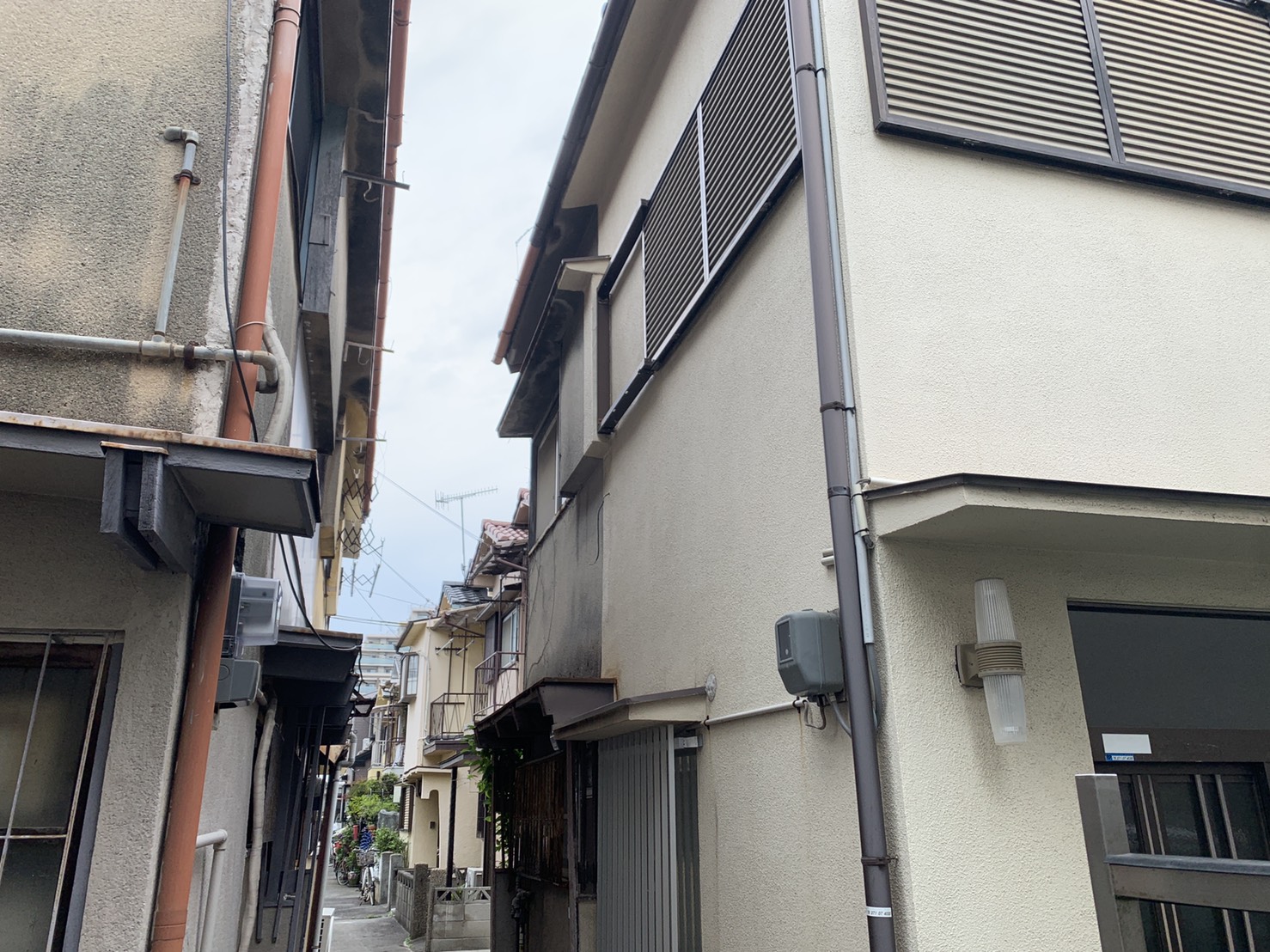 外装リフォームお見積もりを行ったお家の側面