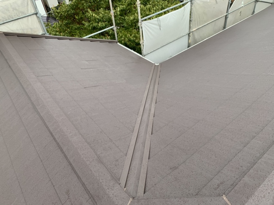 屋根仕上がりの様子