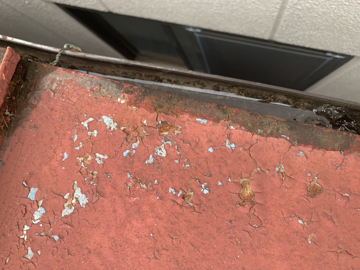 金属屋根の劣化具合