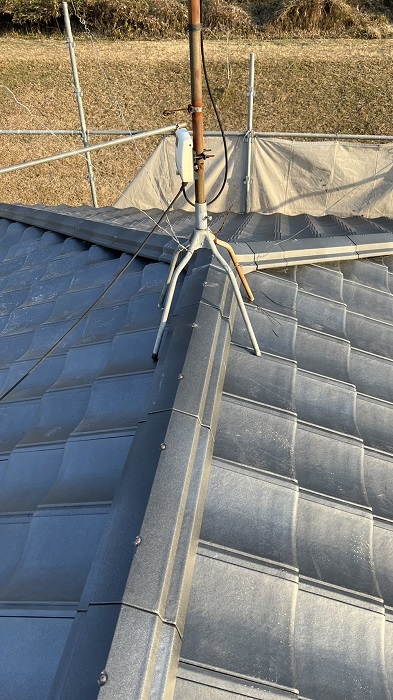 屋根工事後のルーガ屋根