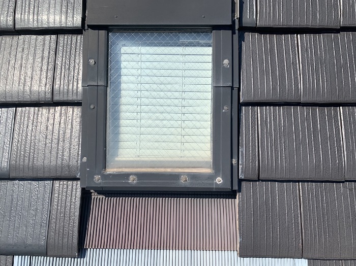 雨漏りしている天窓