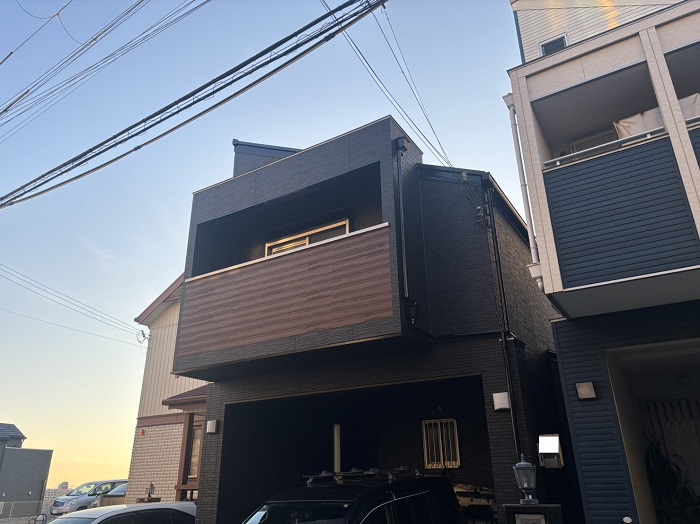神戸市垂水区での外壁塗装完了
