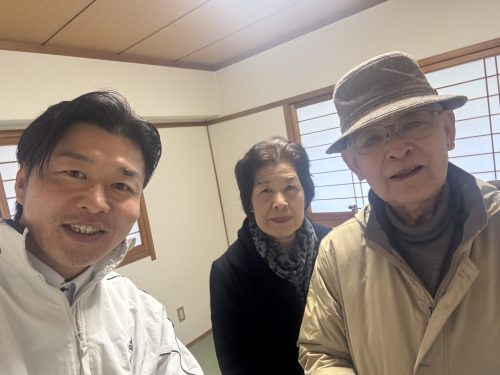 お客様との写真