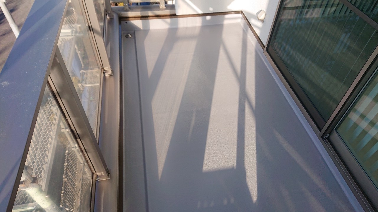 明石市でのＦＲＰ防水のメンテナンス工事完了