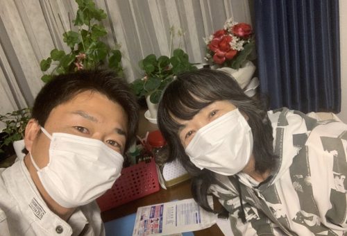 お客様とのツーショット