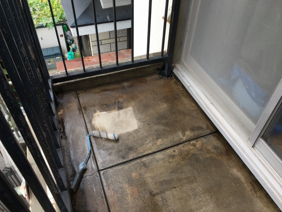 プライマー塗布完了