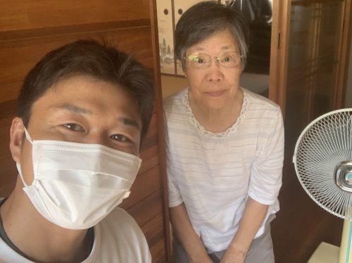 お客様とのツーショット