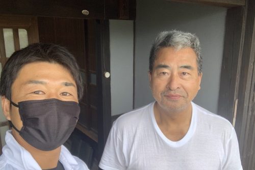 お客様との写真