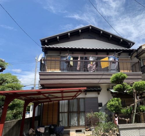 工事後の建物外観