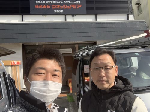 お客様とのツーショット