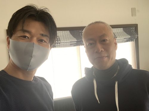 お客様との写真