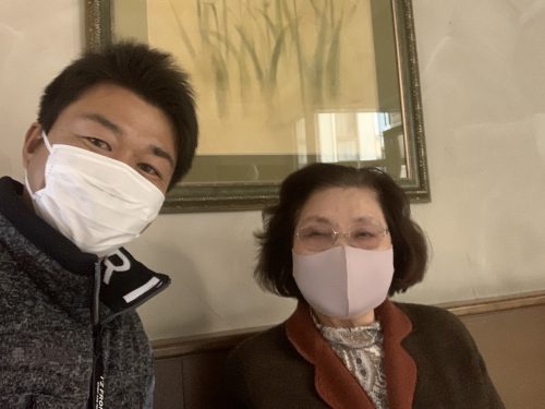 お客様とのツーショット