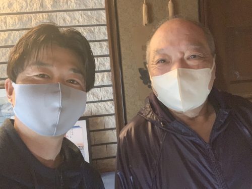 お客様との写真