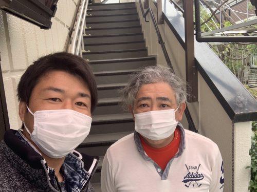 お客様とのツーショット