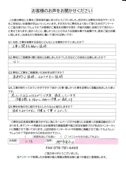 アンケート内容