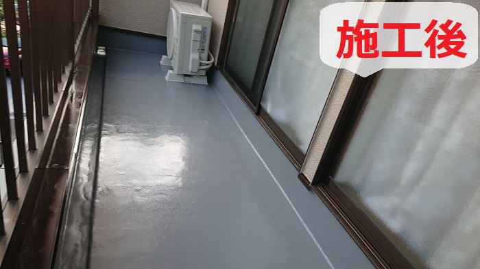 防水工事後３