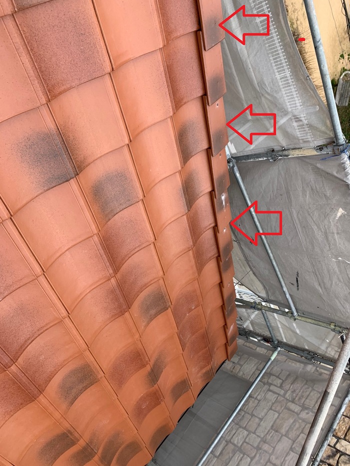 ルーガのケラバ取り付け